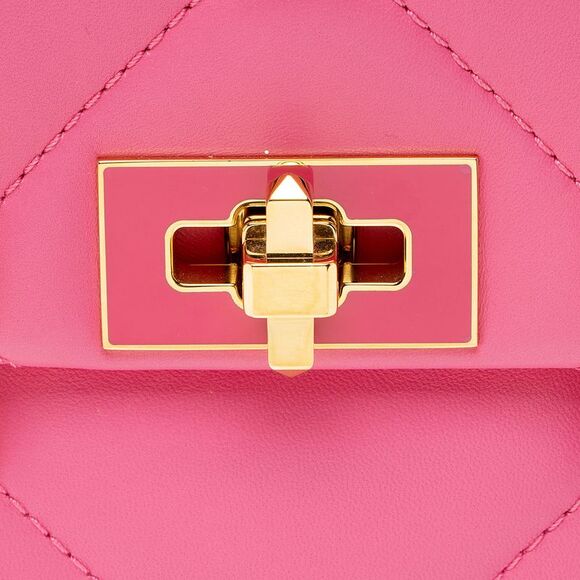 Valentino Calfskin Roman Stud Medium Shoulder Bag - Picture 11 of 12